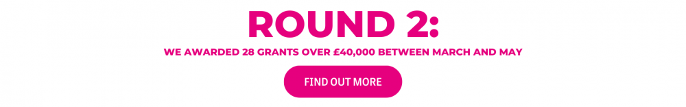 round 2 grants - 23 projects supported with £40,000 in funding