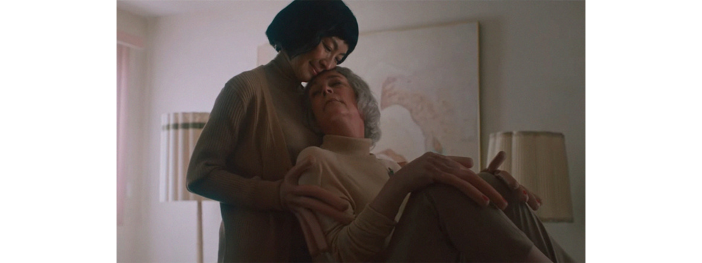 Michelle Yeoh and Jamie Lee Curtis in Everything Everywhere All At Once