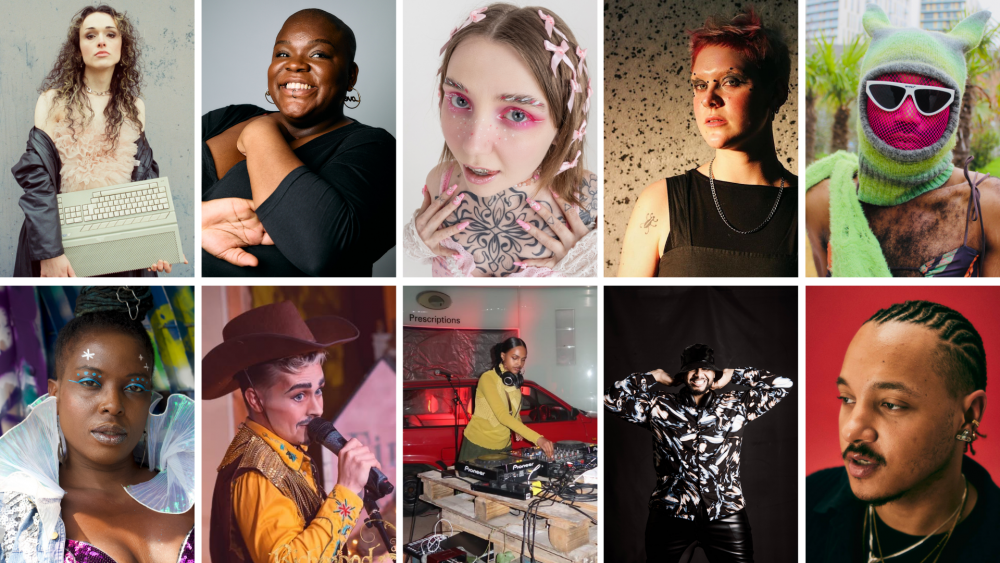 A collage of all creatives as part of Superbia Festival 2025